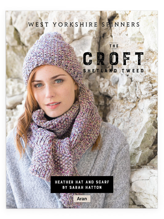 Heather - Hat & Scarf Pattern by Sarah Hatton