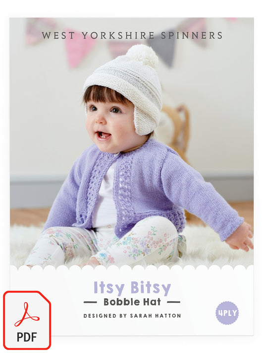 Itsy Bitsy - Bobble Hat Pattern by Sarah Hatton