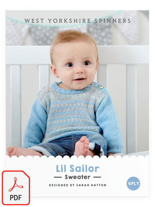 Lil Sailor - Jumper Pattern by Sarah Hatton