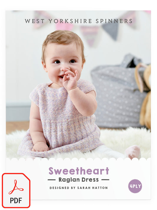 Sweetheart - Raglan Dress Pattern by Sarah Hatton