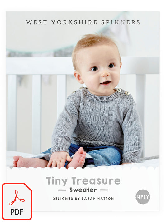 Tiny Treasure - Sweater Pattern by Sarah Hatton
