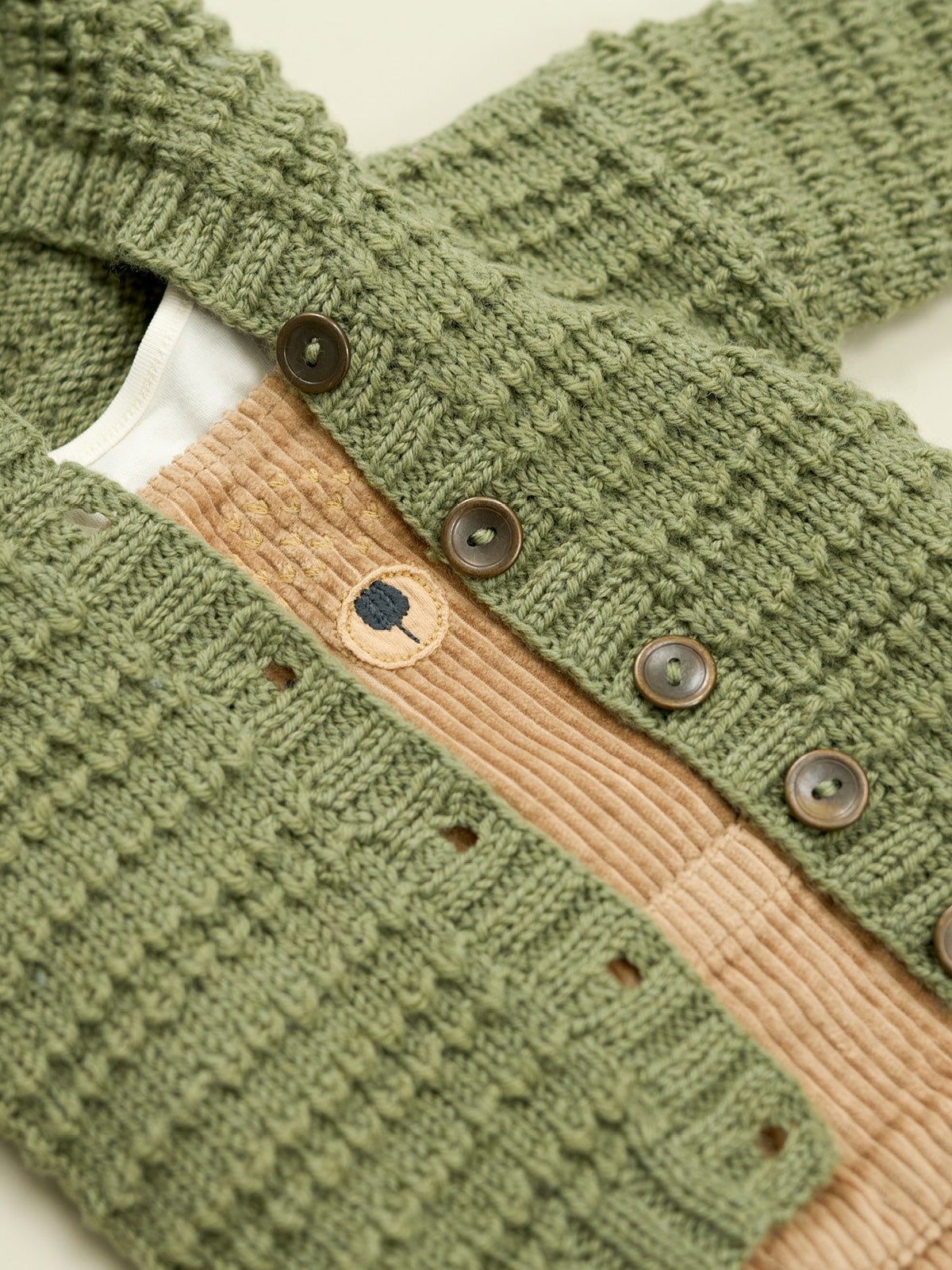 Charlie - Textured Hoody & Cardigan Pattern by Sarah Hatton – West