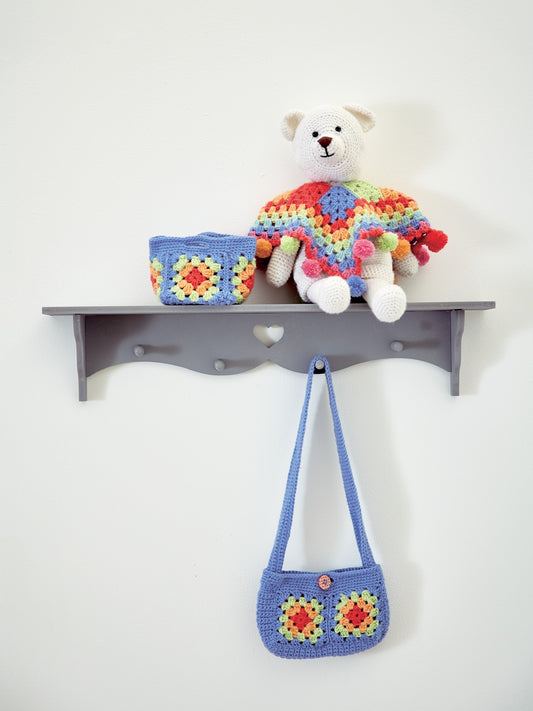Mini Shopper - Granny Square Bag Pattern by Emma Varnam