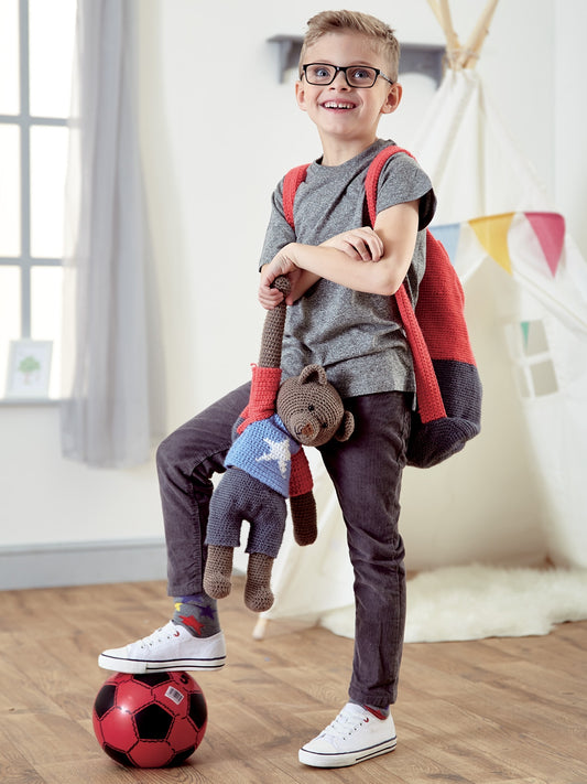 Tiny Traveller - Rucksack Pattern by Emma Varnam