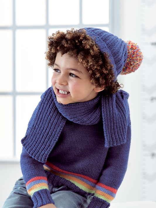 Bobbles - Hat & Scarf Pattern by Jenny Watson