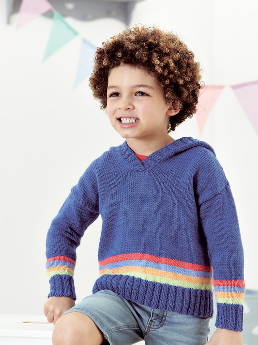 Happy Days - Hooded Jumper Pattern by Jenny Watson