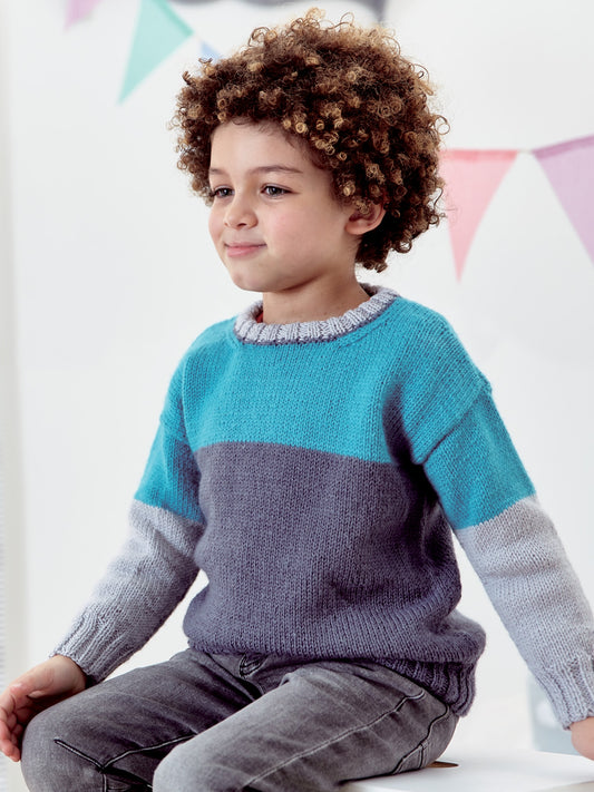 Lil Mister - Jumper & Cardigan Pattern by Jenny Watson