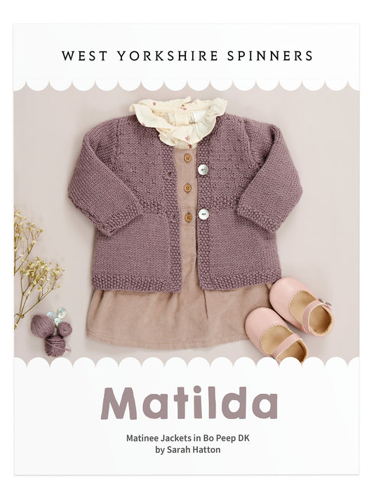 Matilda - Matinee Jacket Pattern by Sarah Hatton