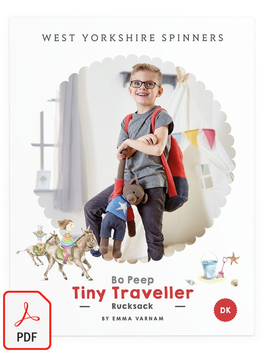 Tiny Traveller - Rucksack Pattern by Emma Varnam