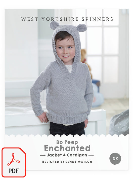 Enchanted - Jacket & Cardigan Pattern by Jenny Watson