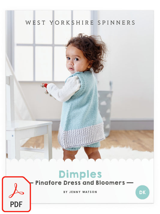Dimples - Pinafore Dress & Bloomers Pattern by Jenny Watson