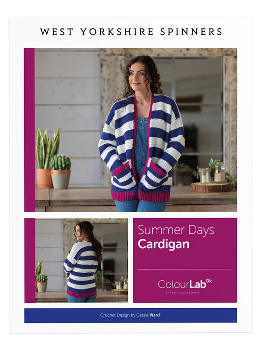 Summer Days - Tunisian Cardigan Pattern