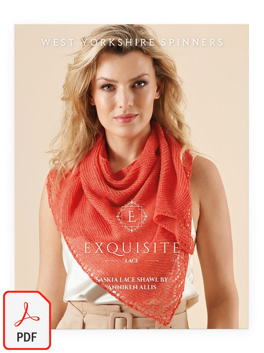 Saskia - Shawl Pattern by Anniken Allis