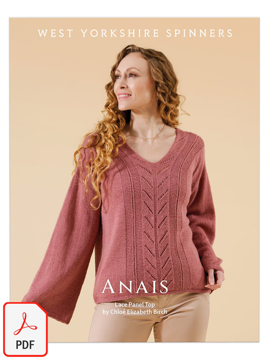 Anais - Lace Panel Top Pattern by Chloé Elizabeth Birch