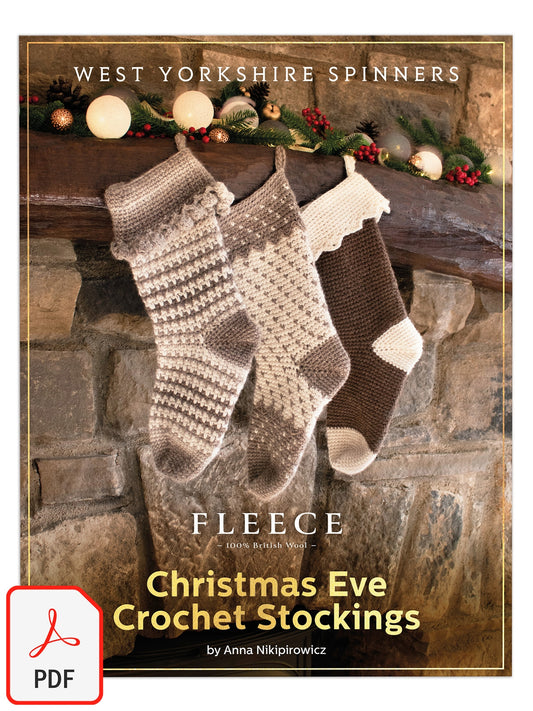Christmas Eve - Crochet Stockings Pattern by Anna Nikipirowicz