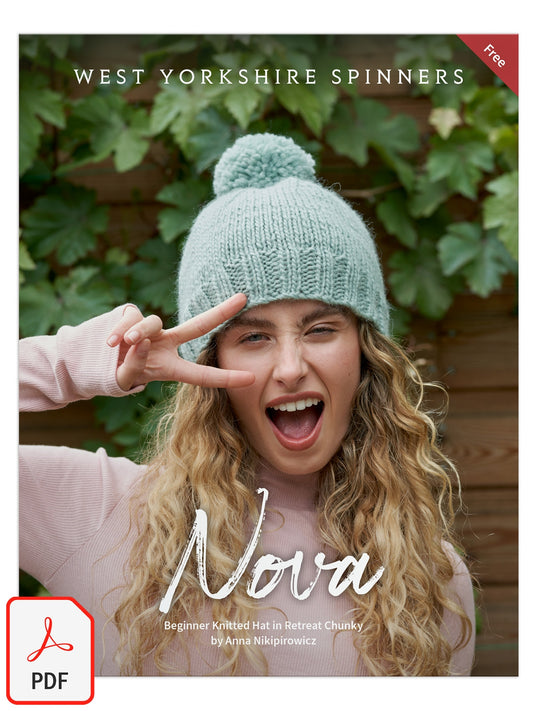 Nova - Knitted Hat Pattern by Anna Nikipirowicz