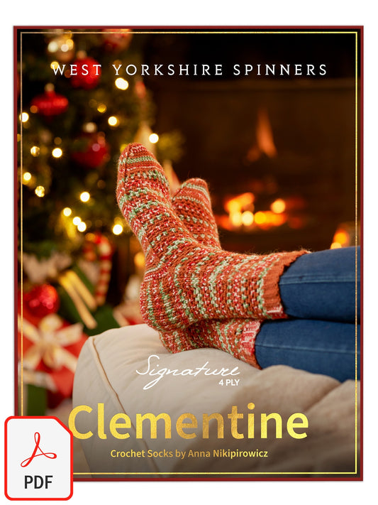 Clementine - Crochet Sock Pattern by Anna Nikipirowicz