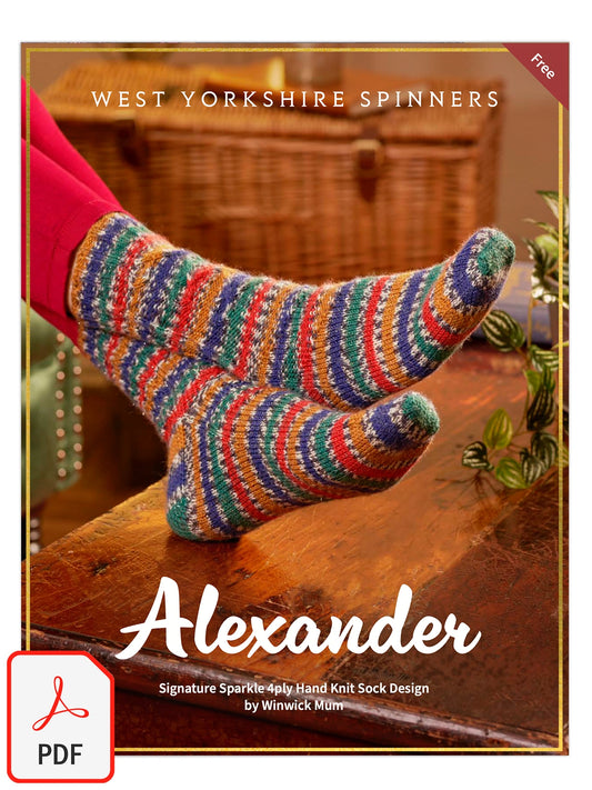 Alexander - Knitted Socks Pattern by Anna Nikipirowicz